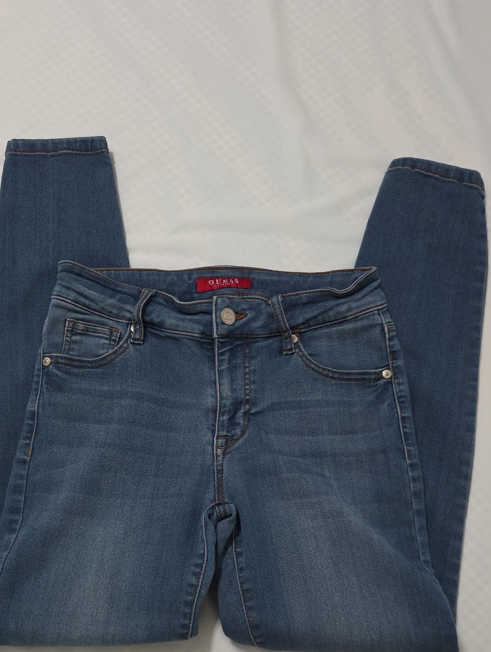Guess Mid Rise Skinny Jeans - Picture 4 of 6